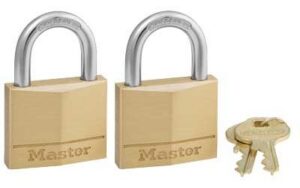 Masterlock Padlock 2-Pack Keyed Alike