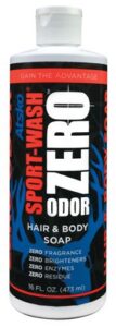 Atsko Zero Sport Wash Hair and Body Soap 16 Oz.