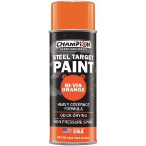 AR500 Steel Spray Paint 16oz Orange Can
