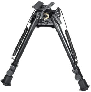 Champion Targets 40635 Pivot Bipod 6-9" with Cant & Traverse Black Metal