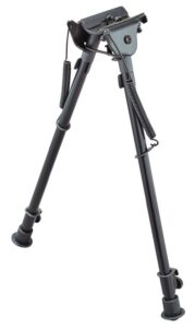 Champion Targets 40854 Standard Bipod 6-9" Swivel Stud Attachment & Vertical Adjustment Black Aluminum