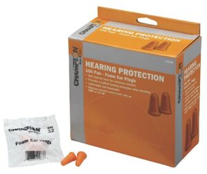 Champion Targets 40959 Molded Ear Plugs 32 dB in the Ear Contouring Orange Foam 100 Pair
