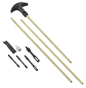 Outers Cleaning Rod Brass 3-PC Universal Rifle/Shotgun/Pistol ( 6 per Case )