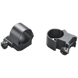 Weaver Mounts 48449 Detachable Top Mount Extension Rings Matte Black 1" Extra High