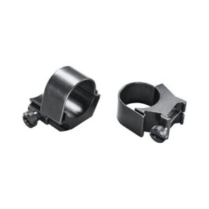 Weaver Top Mount Detch Rings 30MM High Ext Black