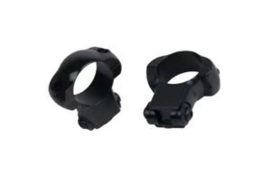 Weaver Grand Slam Rimfire Steel Rings Matte Black 1" .22 Style Medium Clamshell Pack