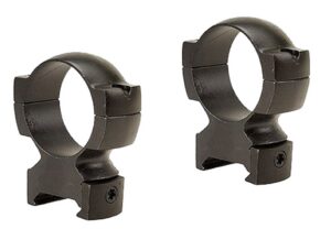 Weaver Grand Slam Steel Rings Matte Black 30mm High Clamshell Pack