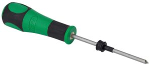 RCBS 88146 Flash Hole Deburr Tool with Case Pilot Stop 6mm