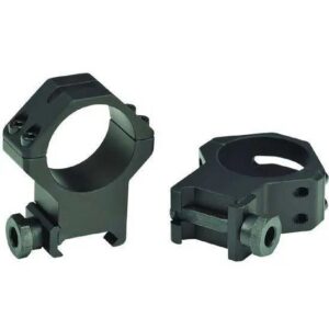Weaver Picatinny Four Hole Rings 1 in Xx-High Matte ( 6 per Case )