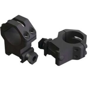 Weaver Tactical 4Hole Picatinny Ring Matte Black 30mm Low Clamshell Pack