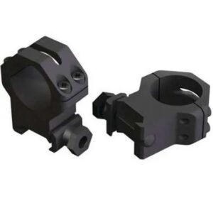 Weaver Tactical 4Hole Picatinny Ring Matte Black 30mm Medium Clamshell Pack