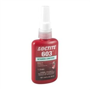 #603 Oil Tolerant Retaining Compound #603 Oil Tolerant Retaining Compound 1.69 Fl Oz