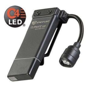 Streamlight Flashlight Usb Light Only Black White/Red LED