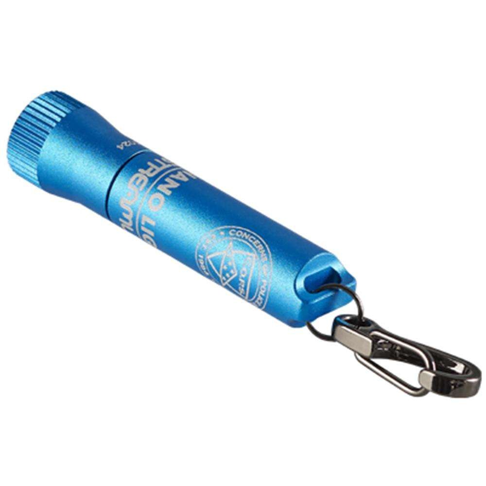 Streamlight Nano Light Ii Inclds (1) Aaaa Alkaline Battery - Blue (cops)