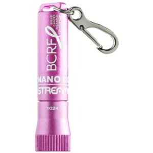 Streamlight Nano Light II with (1) AAAA Alkaline Battery - Pink (BCRF)