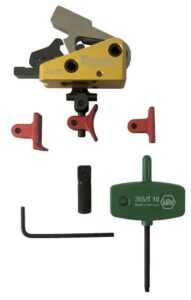 Timney AR Calvin Elite 1.5LB Adjustable Shoe Red