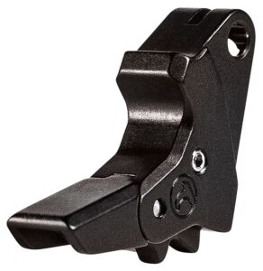 Timney Triggers ALPHASWMP Alpha Competition Straight Trigger with 3 Lbs Draw Weight & Black Finish for S&W M&P 1.0, 2.0