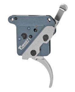 Timney Triggers THEHIT16 Hit Trigger Curved Trigger with 8 Oz Draw Weight & Nickel Finish for Remington 700 Right