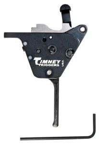 Timney Triggers CZ457ST Replacement Trigger Straight Trigger with .10-2 Lbs Draw Weight & Black Oxide Finish for CZ 457