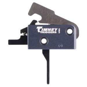 Timney Triggers IMPACTARST Impact AR Straight Trigger with 3 Lbs Draw Weight & Black Finish for AR-Platform