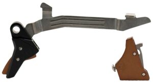 Timney Triggers ALPHAGLOCK34LRGBRNZE Alpha Competition 45 ACP/10mm Auto, Bronze Straight Trigger, Compatible with Glock Gen3-4
