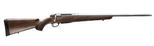 Tikka JRTXA75122MT T3x Hunter Full Size 6.5x55 Swedish 3+1 22.40" Matte Stainless Fluted Threaded Barrel, Matte Drilled & Tapped Stainless Steel