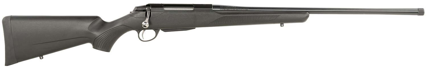 Tikka JRTXE31922MT T3 Lite Full Size 6.5 PRC 3+1 22.40" Matte Blued Threaded Barrel, Blued Drilled & Tapped Steel Receiver, Fixed Black Synthetic