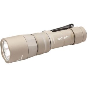 Surefire EDC Dual Fuel Turbo 18350/CR123A Tan Hard Anodized