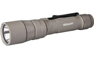 Everyday Carry Light Dual-Fuel Turbo 18650/123 Hard Anodized Tan