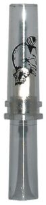 Haydel's Game Calls RS85 Squaller Open Call Attracts Raccoon Clear Acrylic