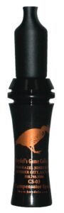 Haydel's Game Calls CS03 Compensator Open Call Specklebelly Sounds Attracts Geese Black Acrylic