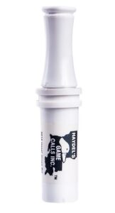 Haydel's Game Calls B14 Blue & Snow Goose Open Call Attracts Geese White Plastic