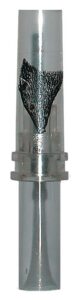 Haydel's Game Calls J89 Duck Call Open Call Attracts Javelina Clear Acrylic