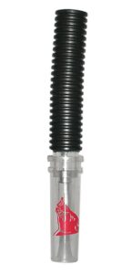 Haydel's Game Calls PS92 Pig Squealer Grunter Call Attracts Hog Clear/Black Plastic