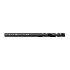 Triumph Twist Drill Short Length Wire Gauge Drills Short Length Wire Gauge Drill 27S (0.144'') Diameter