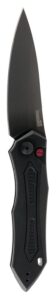 Kershaw 7800BLK Launch 6 3.75" Folding Drop Point Plain Black DLC CPM 154 SS Blade Black Anodized Aluminum Handle Includes Pocket Clip