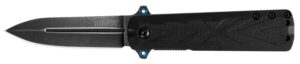 Kershaw 3960 Barstow 3" Folding Spear Point Plain Black Oxide Blackwash 8Cr13MoV SS Blade Black Glass-Filled Nylon Handle Includes Pocket Clip