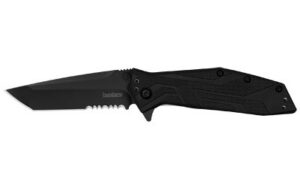Kershaw Brawler Serrated 3" Black/Ox