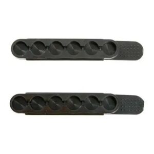 2 Pack QuickStripCC Reload 6-Round.32/.327/9MM Black Urethane