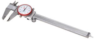 Hornady 050075 Dial Caliper Silver Multi Caliber Stainless Steel Includes Storage Case