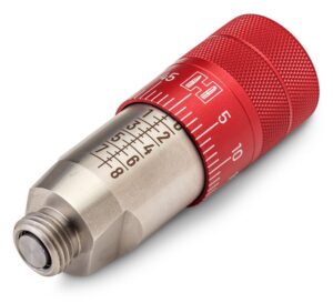 Hornady 044097 Bullet Seating Micrometer Red/Silver Compatible with All Hornady Seating Dies