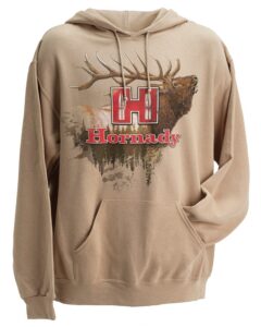 Hornady 99612S Elk Small Tan/Khaki Hoodie Poly-Cotton