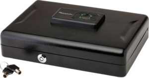 Hornady 95432 Keypad Vault Keypad Key Entry Black Steel for 4" Pistols