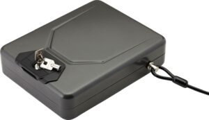 Hornady 98153 Alpha Elite Lock Box Key Entry Black Steel 10.25" X 8" X 2.75"