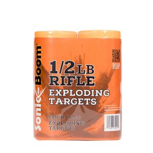 Lyman Sonic Boom/Jerent SBTHP4P Rifle Exploding Target 0.50 Lb 4 Pack
