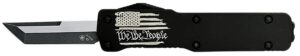 Temp CAWTP221 Cali Aluminum We the People Tanto Black