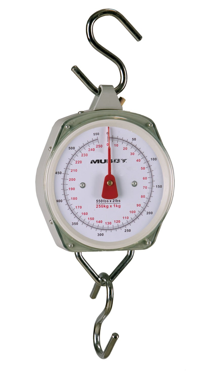 Muddy MUDGS550 Dial Game Scale Gray Aluminum 550 Lbs Weight Capacity