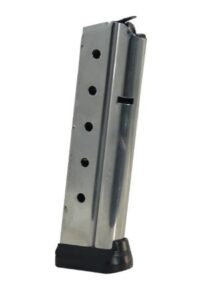 Colt 1911 Magazine 9mm 10-Round. Combat Officer Stainless with Bumper