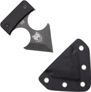CobraTec Defender D2 Knife Fixed Blade Black