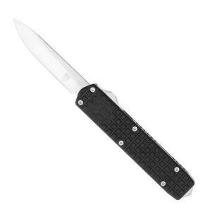 CobraTec Small Warrior Black M390 Drop Non Serrated